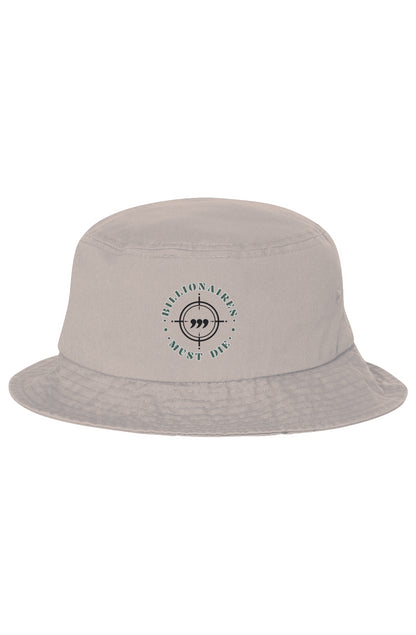 OG Billionaires Must Die Grey Bucket Cap